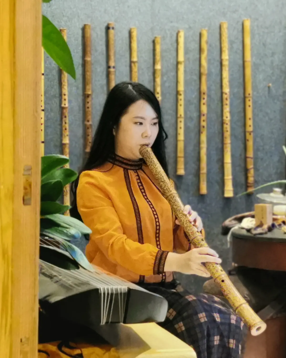 箫友静心吹箫照片 233