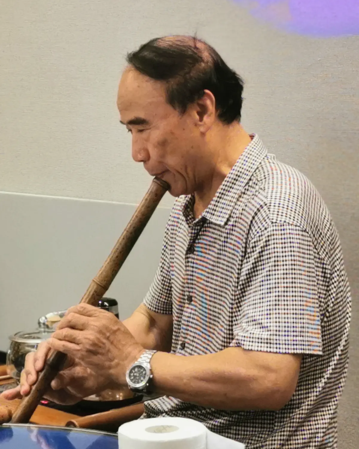 箫友静心吹箫照片 245