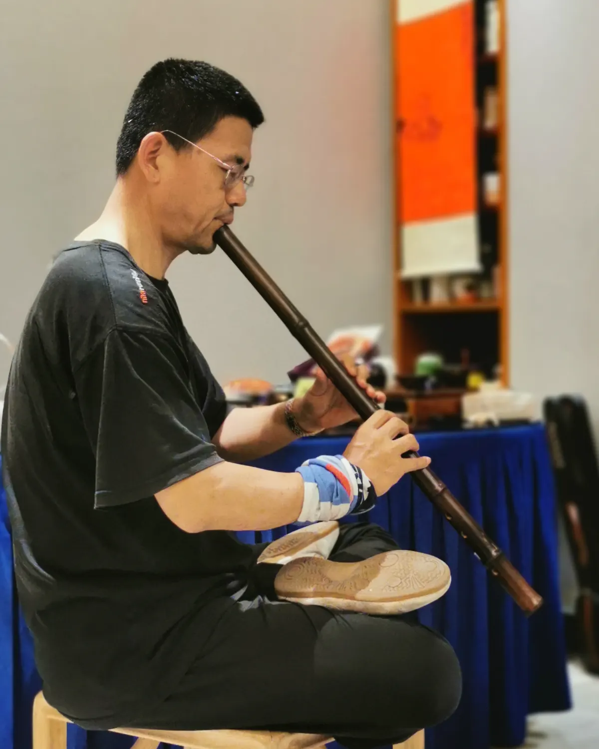 箫友静心吹箫照片 247