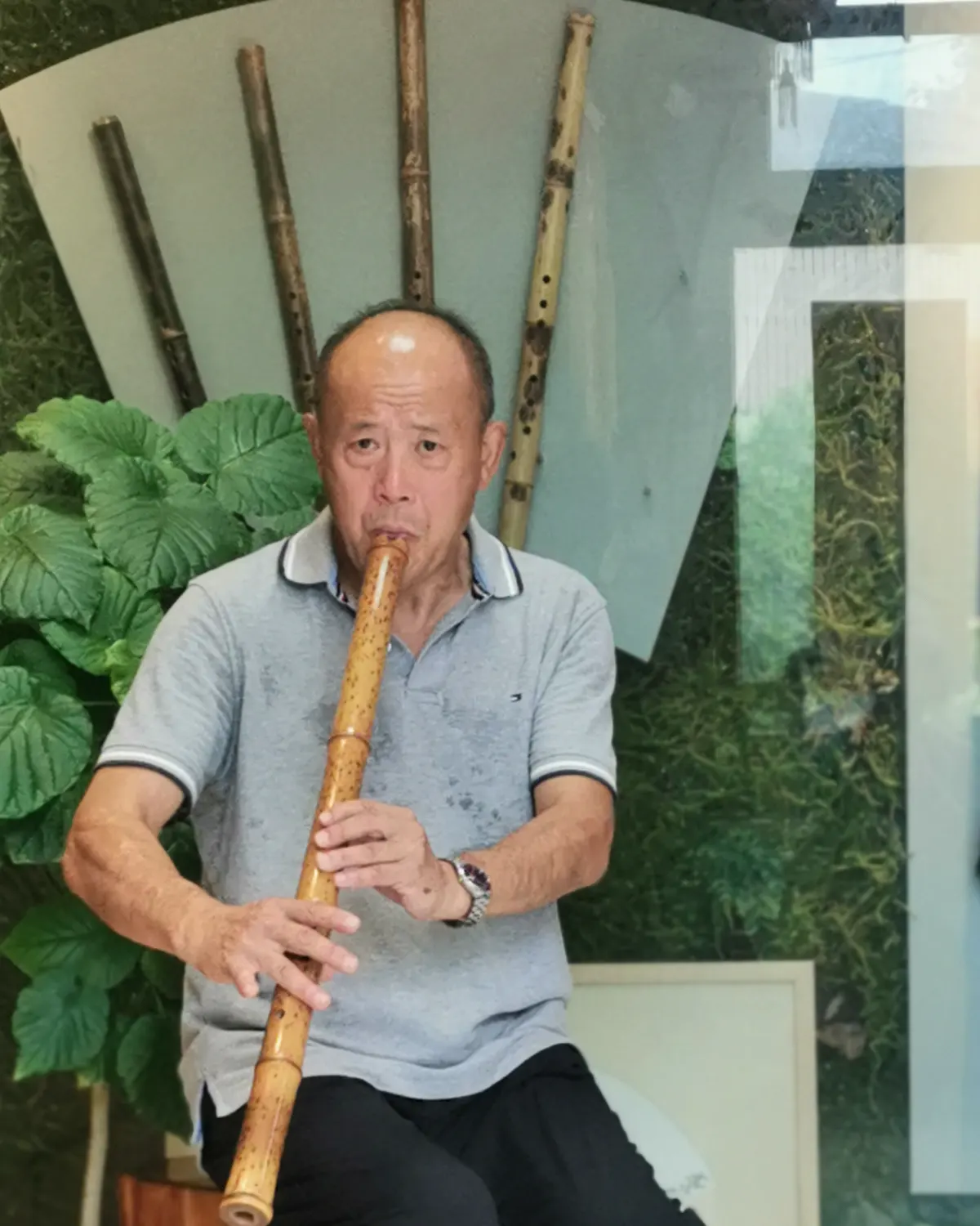 箫友静心吹箫照片 262