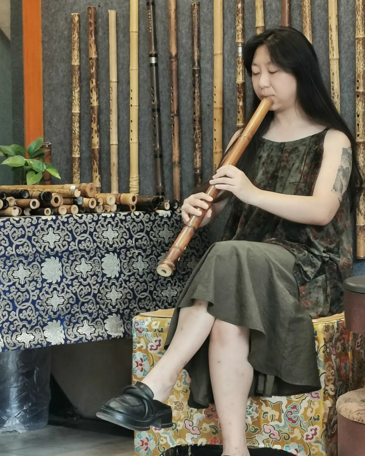 箫友静心吹箫照片 90