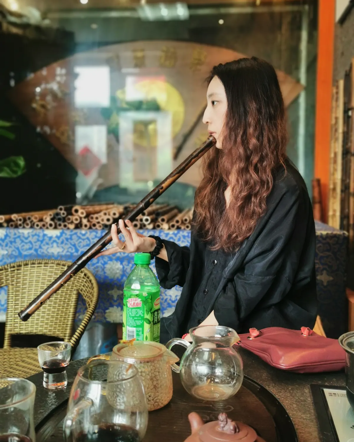 箫友静心吹箫照片 266