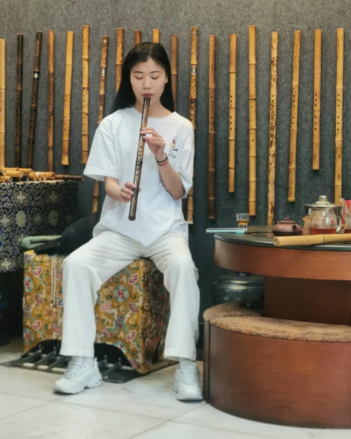 箫友静心吹箫照片 268