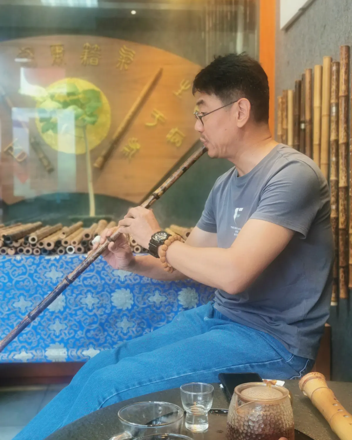箫友静心吹箫照片 274