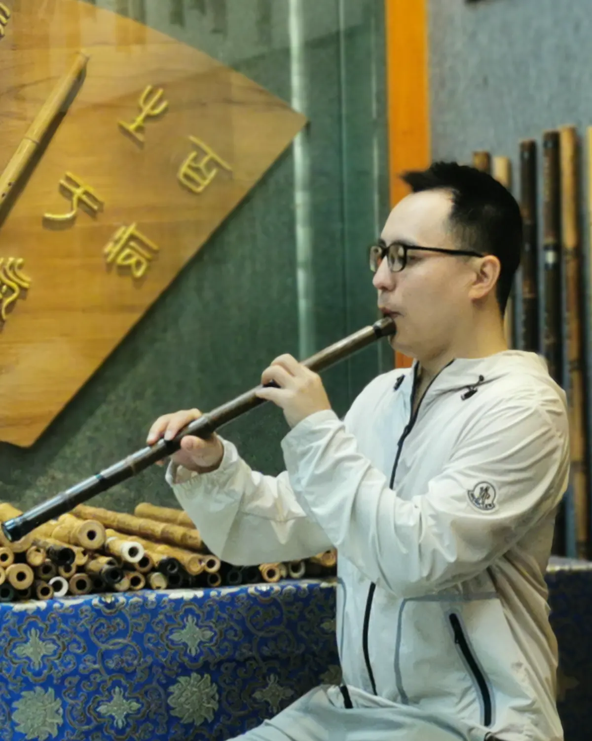 箫友静心吹箫照片 272