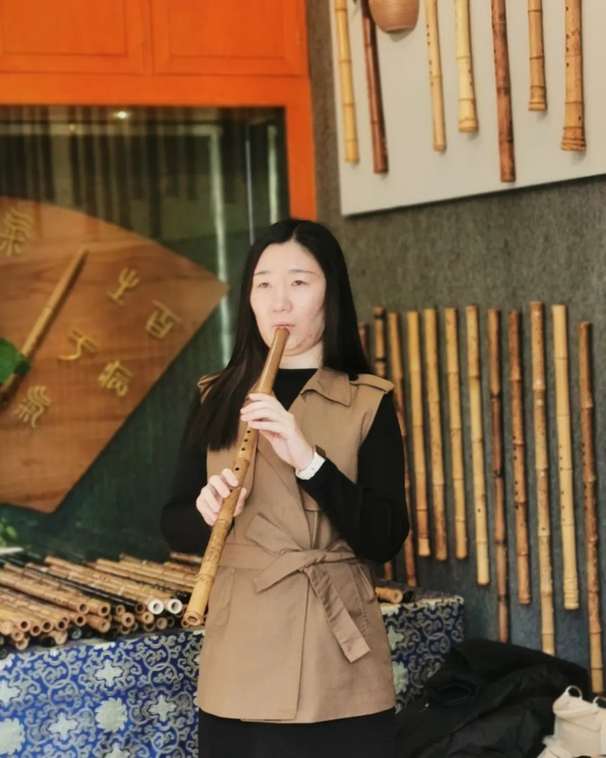 箫友静心吹箫照片 276