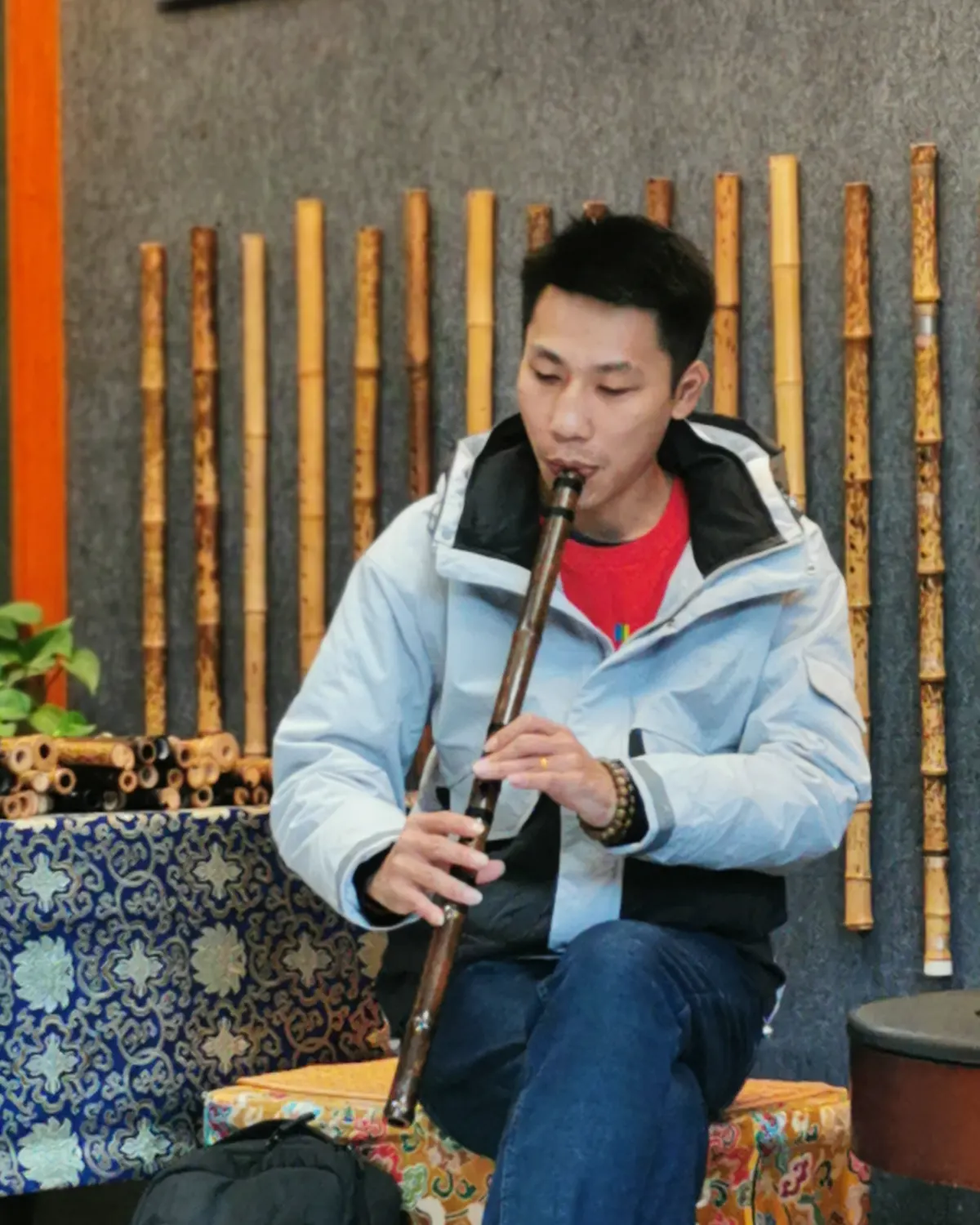 箫友静心吹箫照片 278