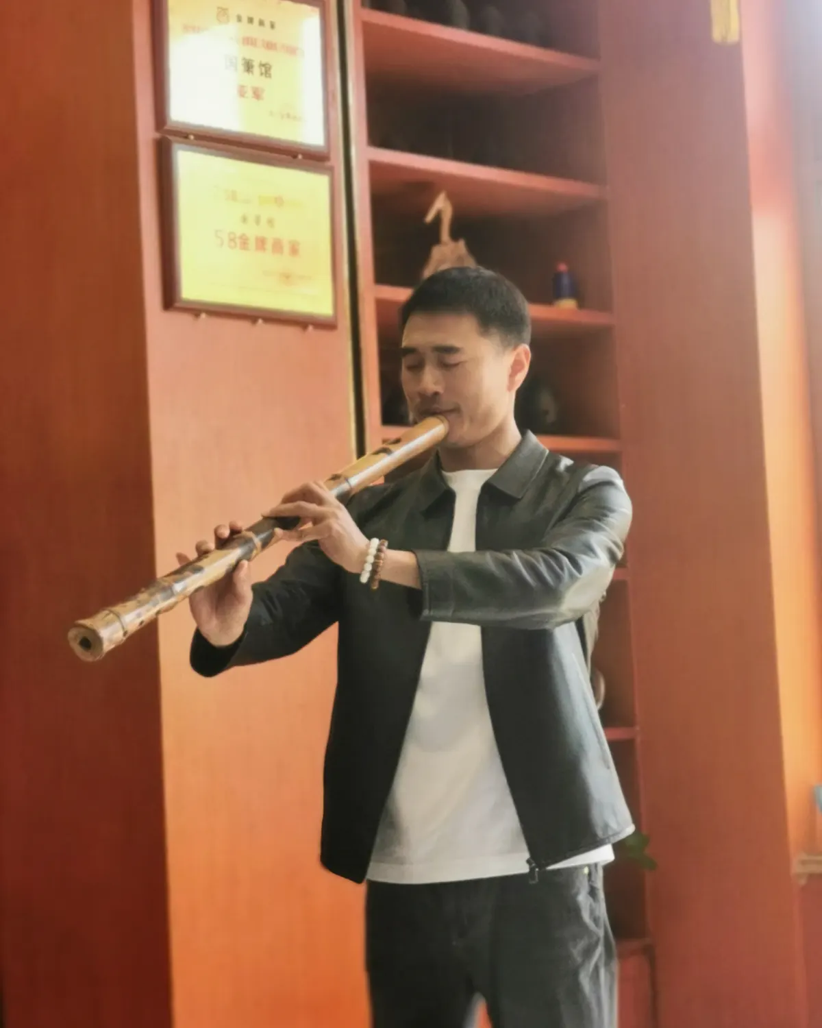 箫友静心吹箫照片 282