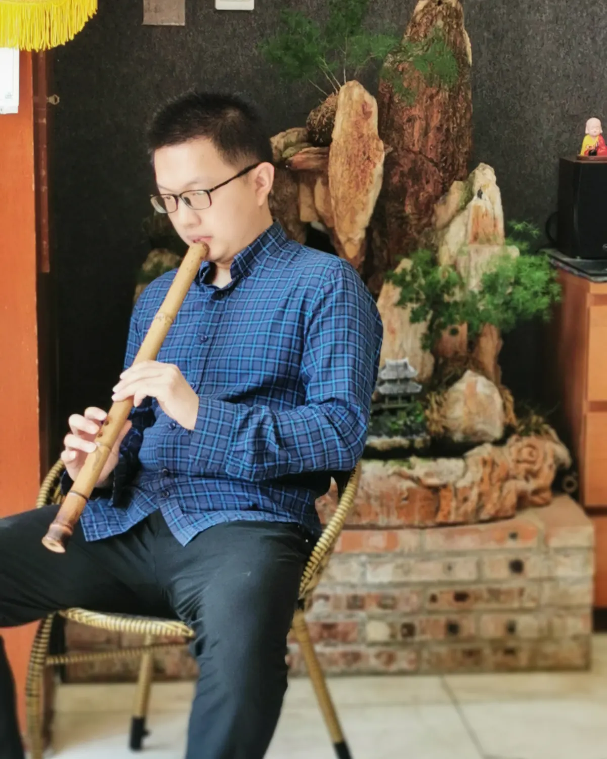 箫友静心吹箫照片 79