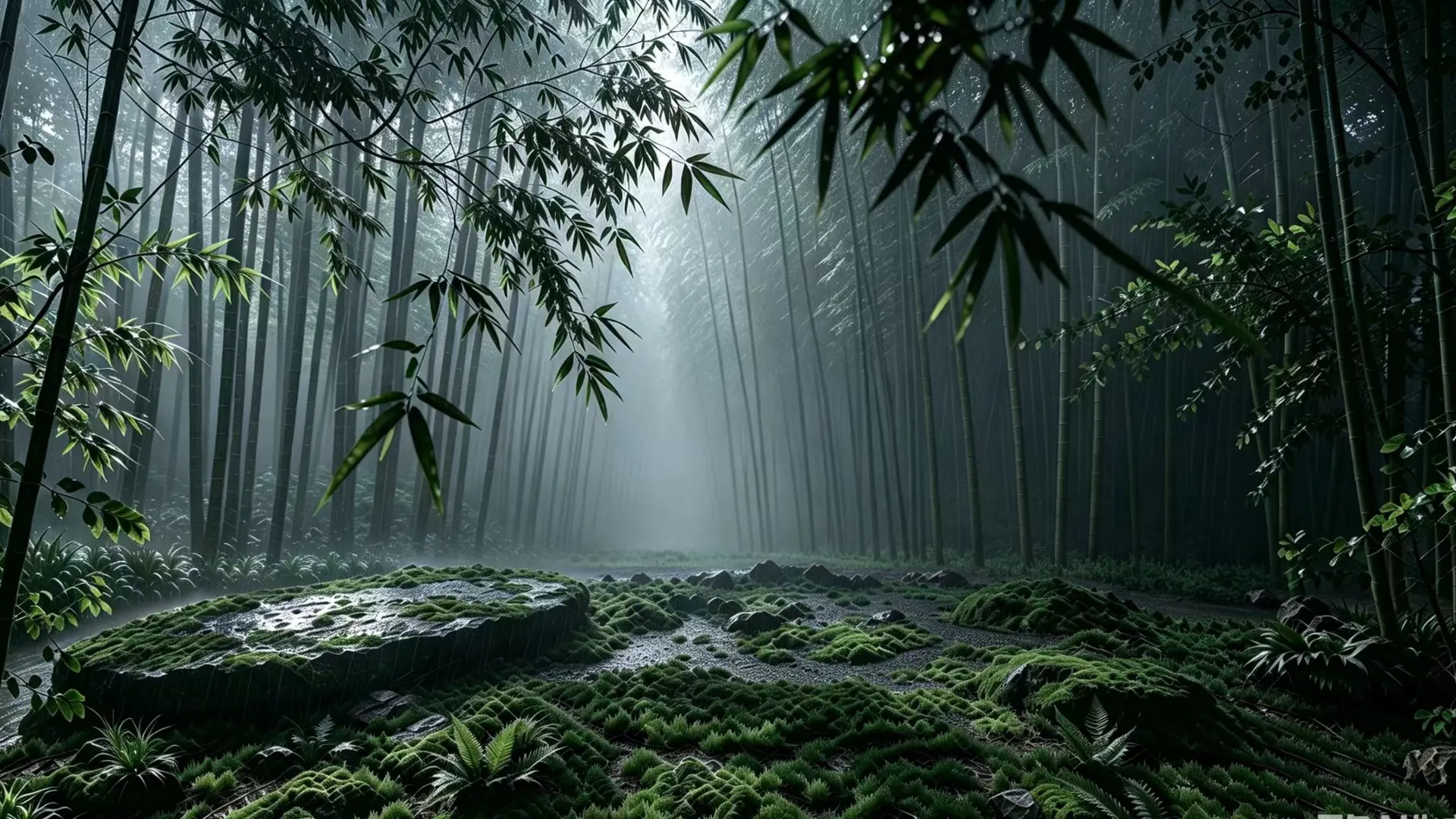 安静竹林