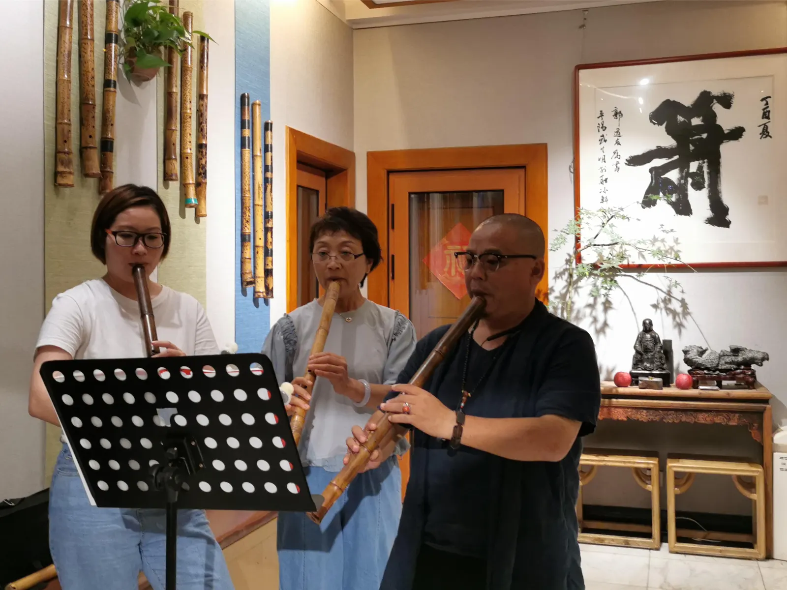 代兴然老师教学与吹奏记录
