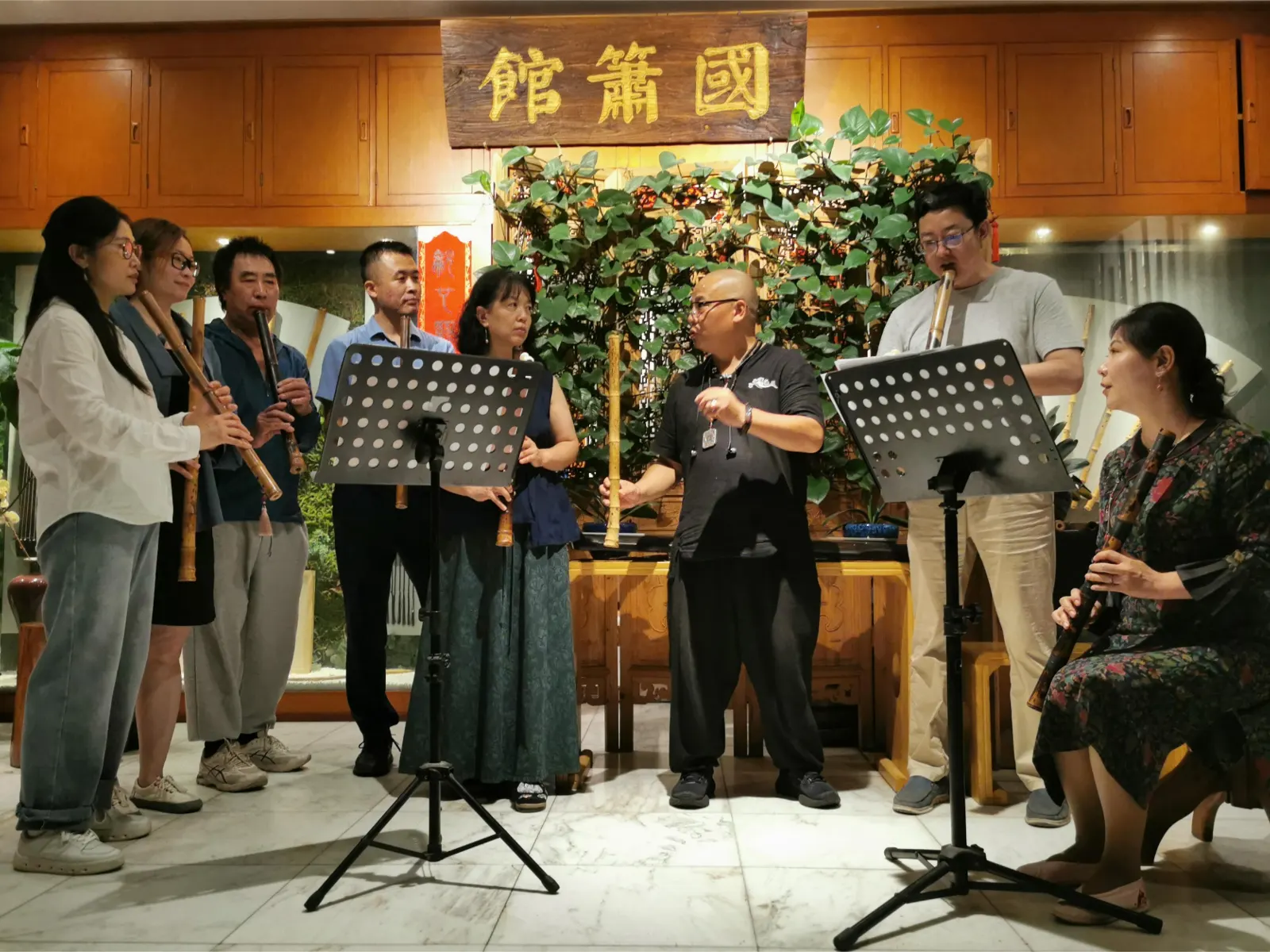 代兴然老师教学与吹奏记录